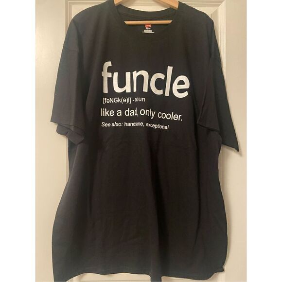 Fun Uncle "Funcle" Men's T-shirt size 2XL - Picture 1 of 2